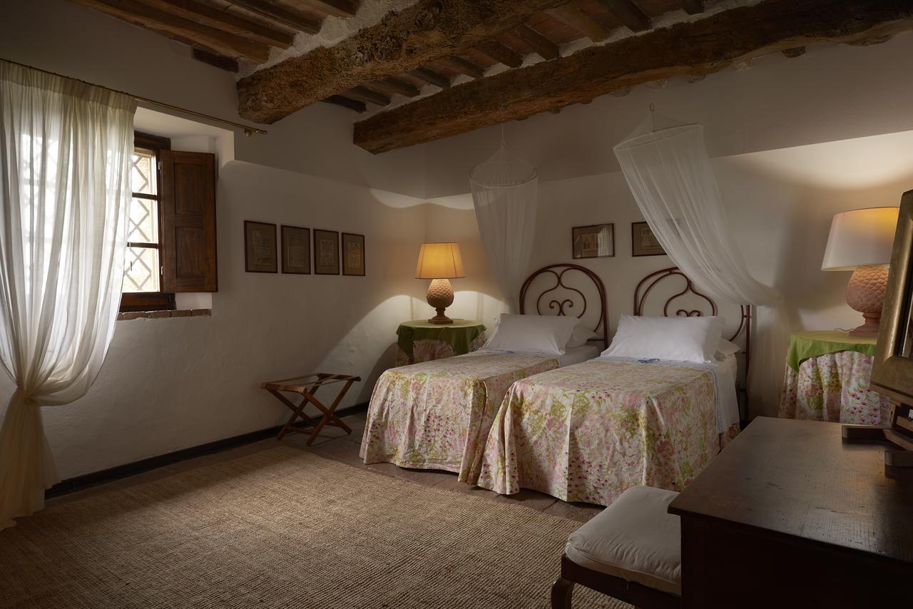 Borgo Lucignanello Bandini Villa San Giovanni dʼAsso Eksteriør bilde