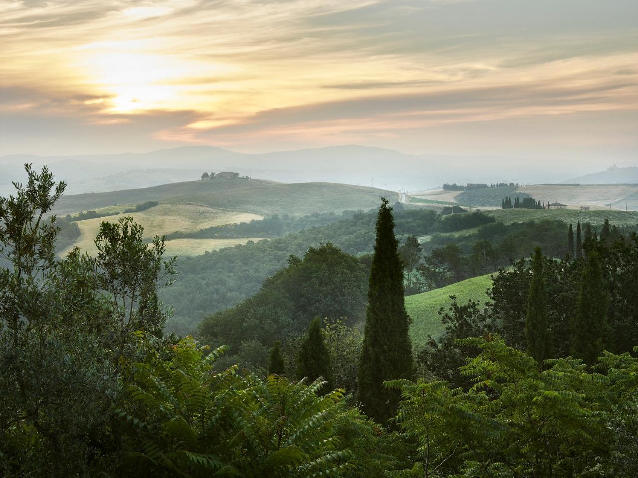 Borgo Lucignanello Bandini Villa San Giovanni dʼAsso Eksteriør bilde
