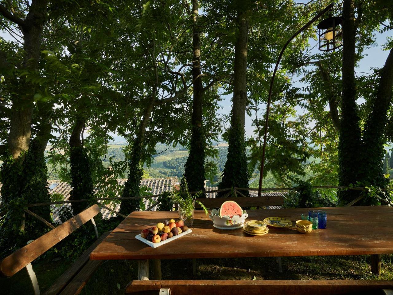 Borgo Lucignanello Bandini Villa San Giovanni dʼAsso Eksteriør bilde