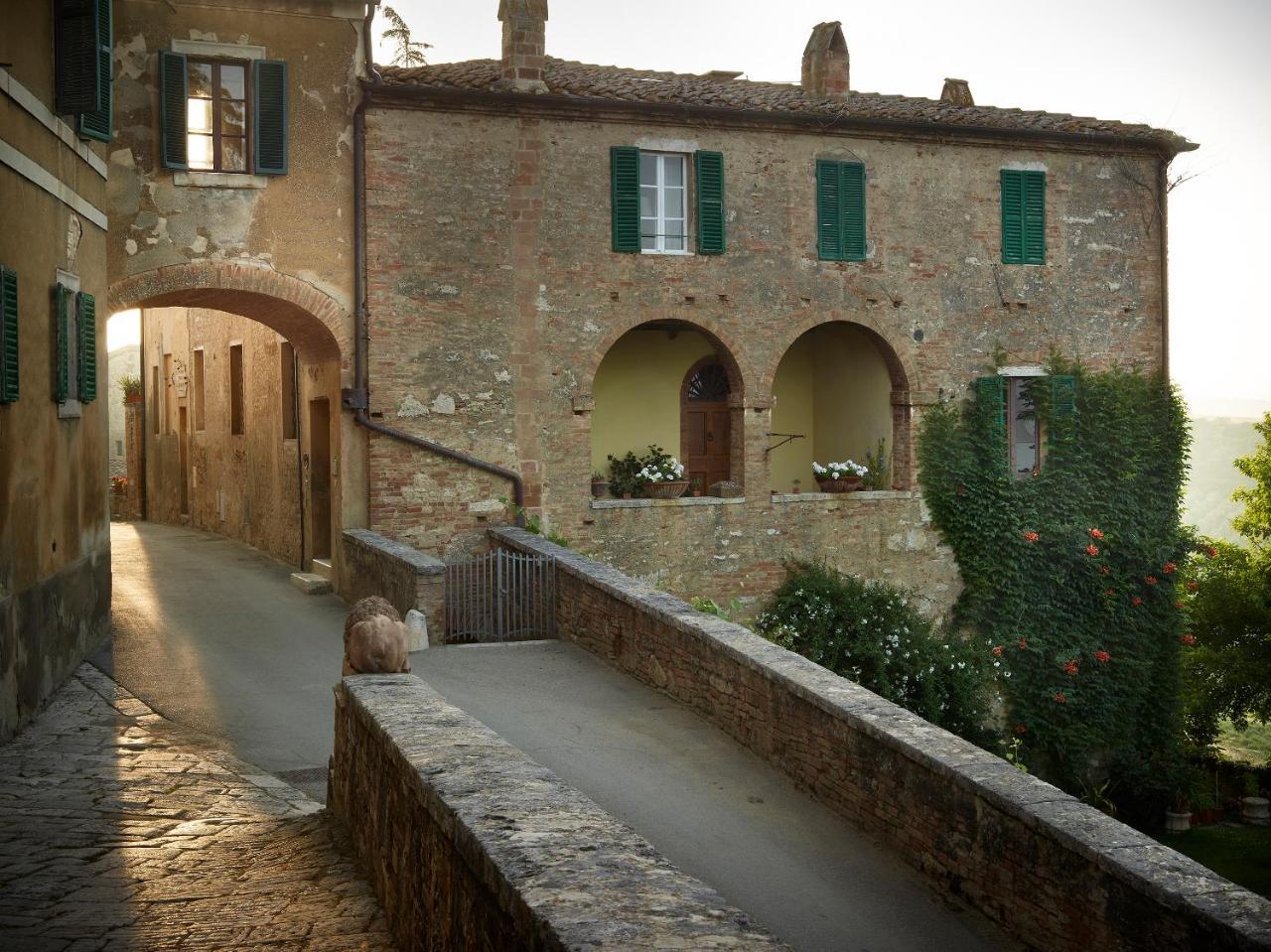 Borgo Lucignanello Bandini Villa San Giovanni dʼAsso Eksteriør bilde