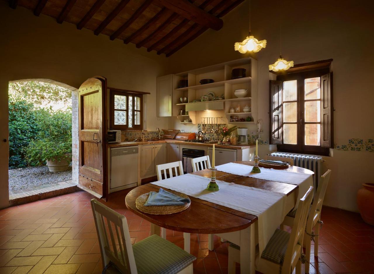 Borgo Lucignanello Bandini Villa San Giovanni dʼAsso Eksteriør bilde