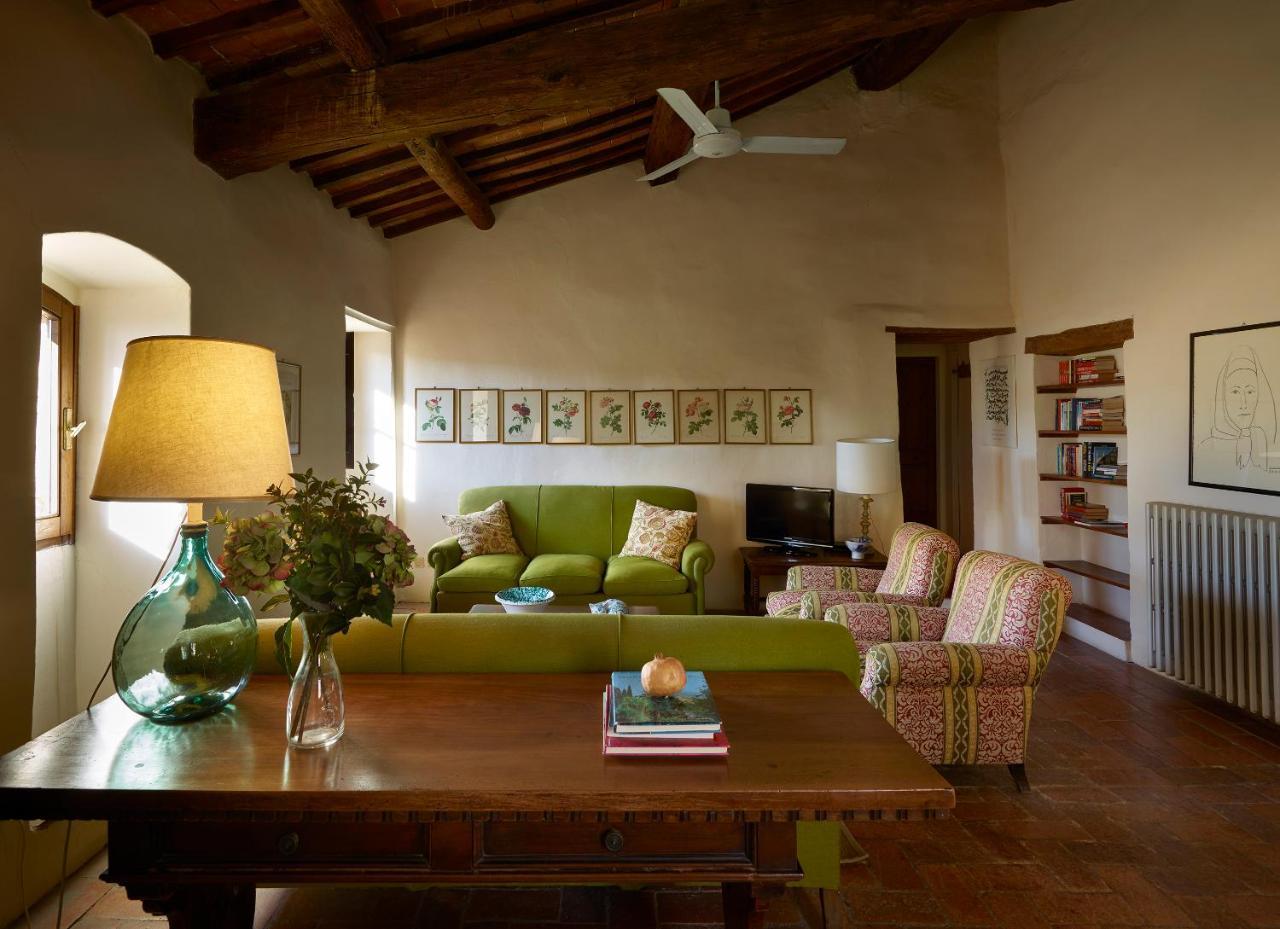 Borgo Lucignanello Bandini Villa San Giovanni dʼAsso Eksteriør bilde