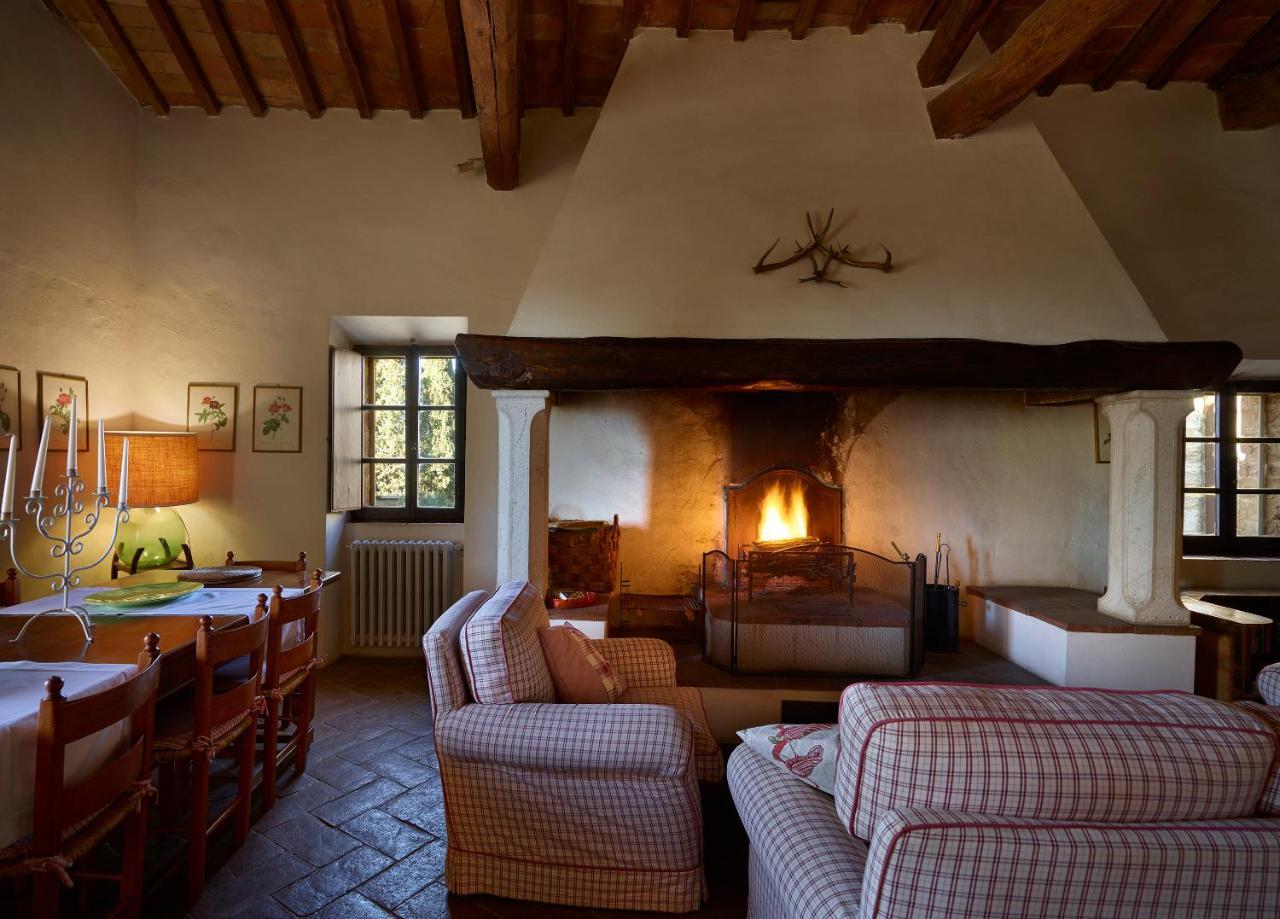 Borgo Lucignanello Bandini Villa San Giovanni dʼAsso Eksteriør bilde