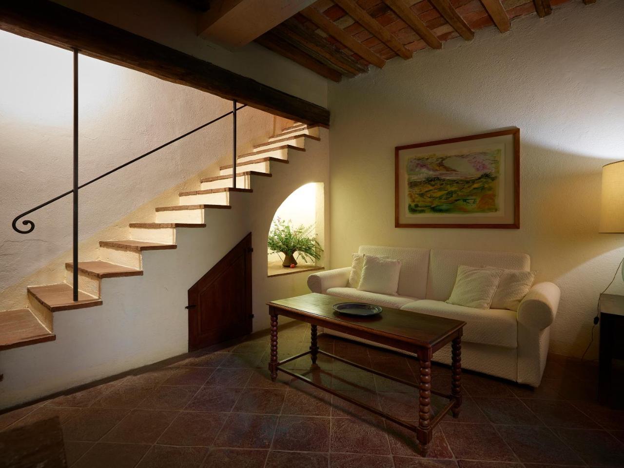 Borgo Lucignanello Bandini Villa San Giovanni dʼAsso Eksteriør bilde