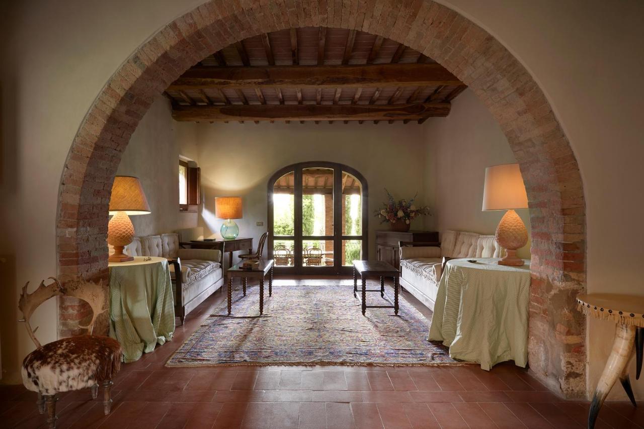 Borgo Lucignanello Bandini Villa San Giovanni dʼAsso Eksteriør bilde