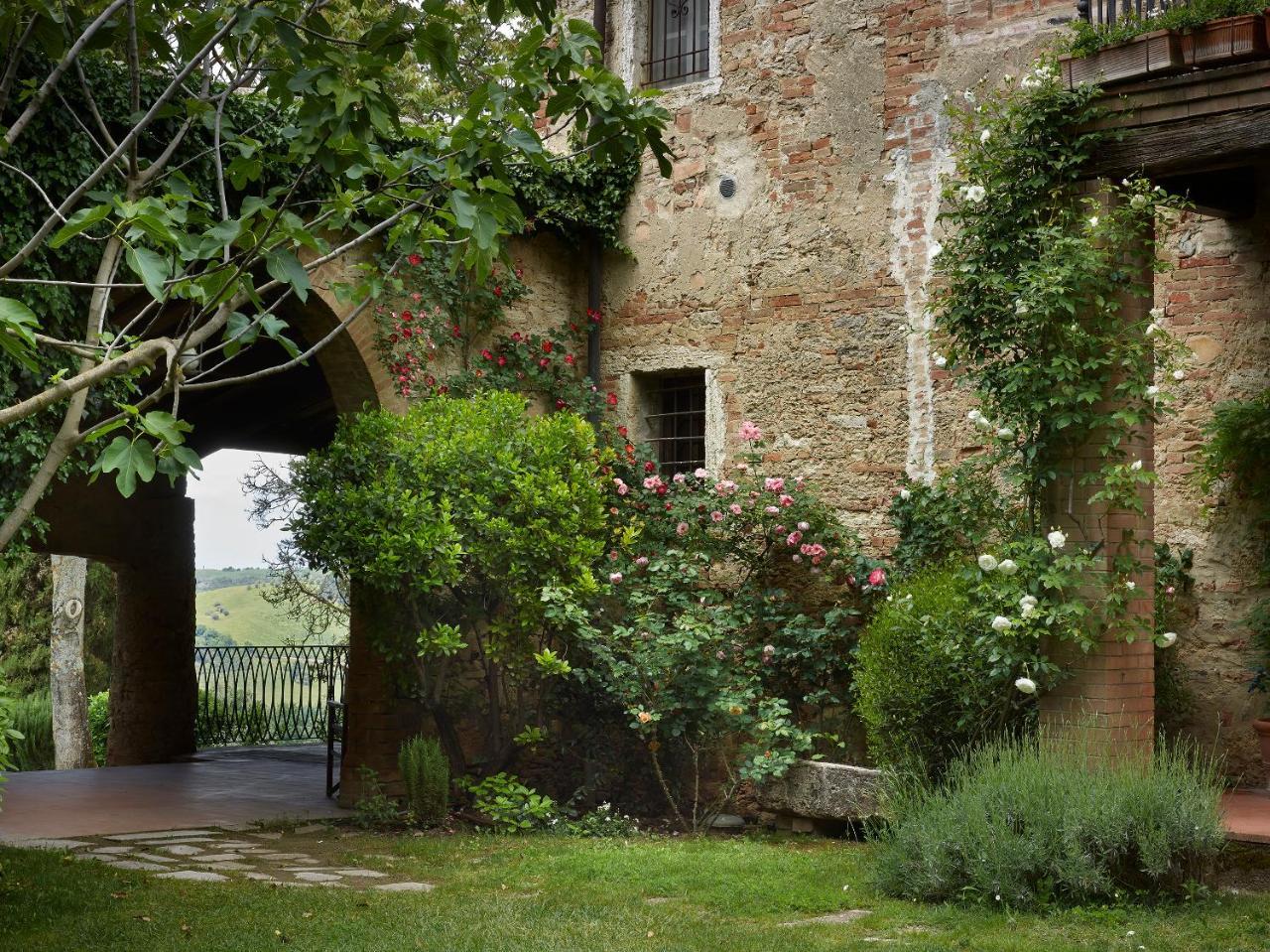 Borgo Lucignanello Bandini Villa San Giovanni dʼAsso Eksteriør bilde
