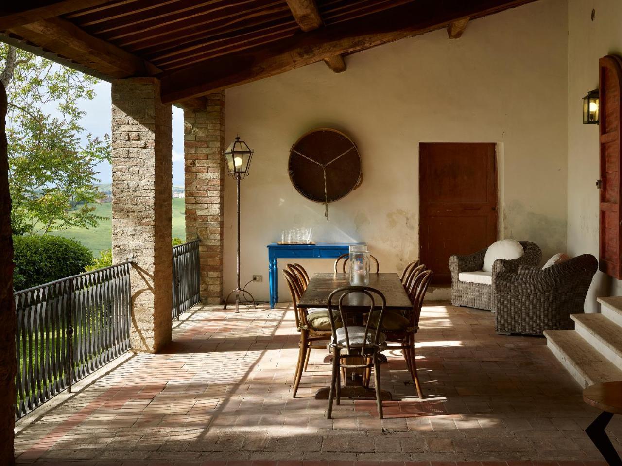 Borgo Lucignanello Bandini Villa San Giovanni dʼAsso Eksteriør bilde