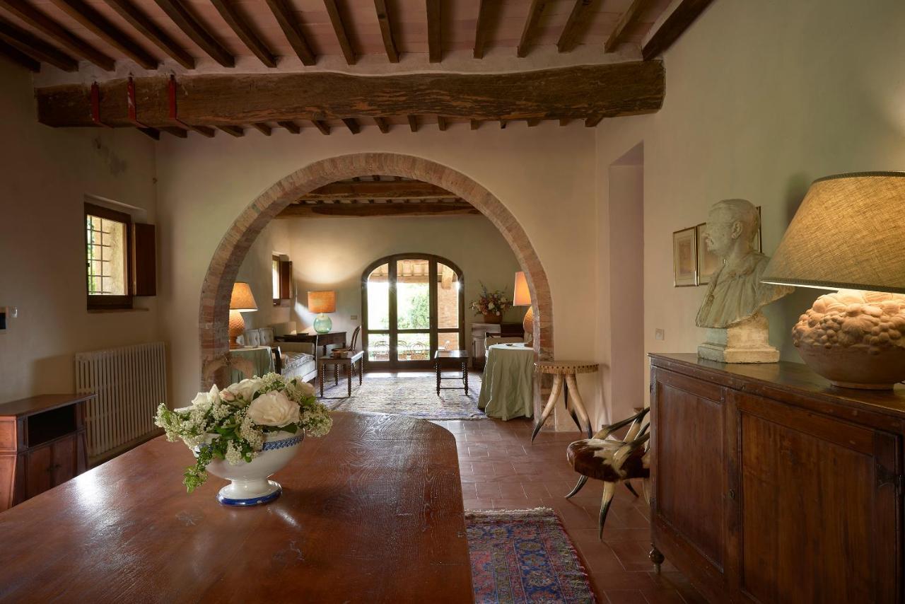 Borgo Lucignanello Bandini Villa San Giovanni dʼAsso Eksteriør bilde