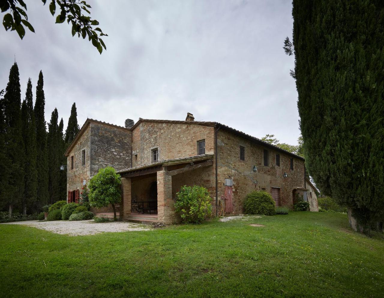 Borgo Lucignanello Bandini Villa San Giovanni dʼAsso Eksteriør bilde