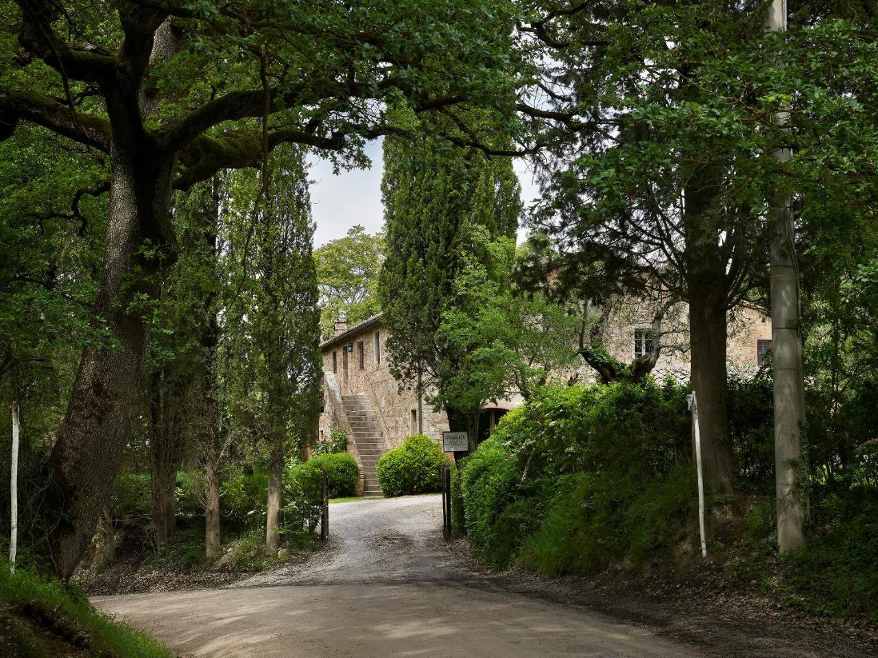 Borgo Lucignanello Bandini Villa San Giovanni dʼAsso Eksteriør bilde