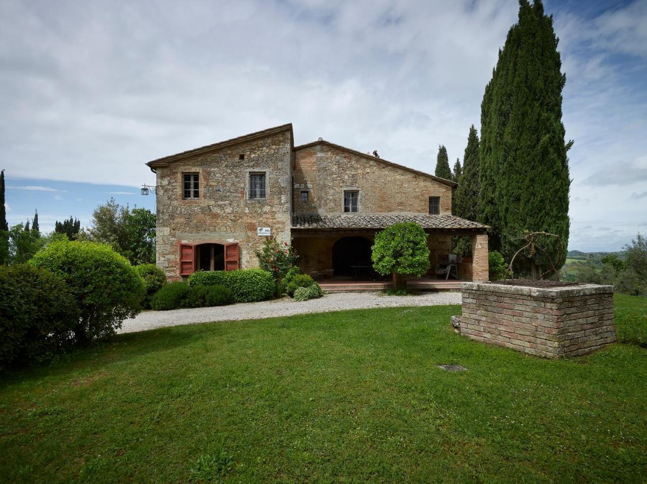 Borgo Lucignanello Bandini Villa San Giovanni dʼAsso Eksteriør bilde